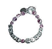 Custom Bracelets - 1strand - 2 names