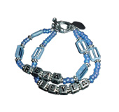Custom Bracelets - 2 strand - 2 names