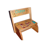 Hand painted step stool - gift for babies and toddlers
