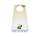 Custom door hangers - Hand painted Bees