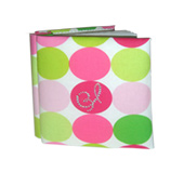 Fabric Photo Album with Swarovski crystals