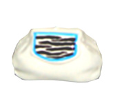 Handpainted ceramic purse bank - zebra theme