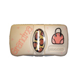 Handpainted toddler gifts, baby gifts, wipes holders - for grandma