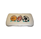 Handpainted toddler gifts, baby gifts, wipes holders